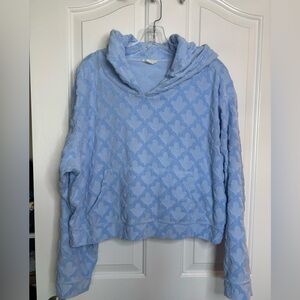 EUC ROLLER RABBIT Jemina Jacquard Tennie Hoodie size XL